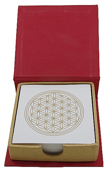 Memo Pad Blume des Lebens